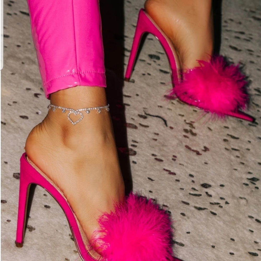 Brand New Hot pink heels